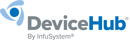 DeviceHub. Medical device records are available online. Biomedical services, pump management, repair, health care professionals, healthcare, equipment maintenance, service records, supply chain management, cost management, tracking.