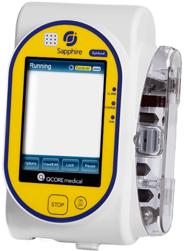 Eitan Medical Sapphire Epidural ambulatory infusion pump. InfuSystem Equipment Catalog.