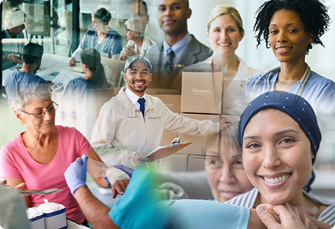 Patients, caregivers and health care professionals representing the people InfuSystem serves every day.
