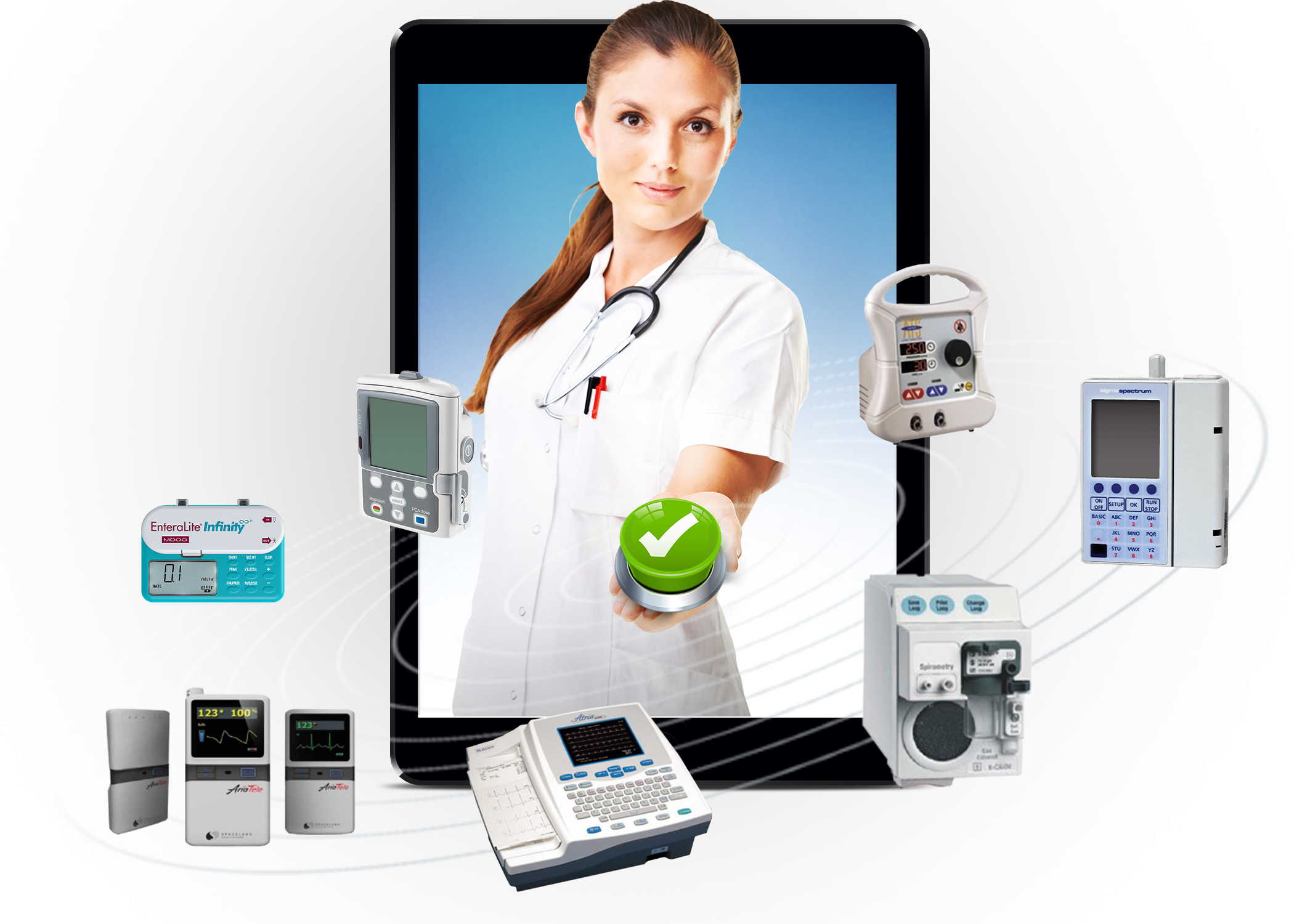 DeviceHub portal by InfuSystem, order, track and manage infusion pumps and moveable medical equipment including service records, RGAs, login, sign up, equipment management