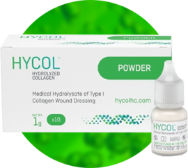 Tube and Box of HYCOL® Hydrolyzed Collagen Powder