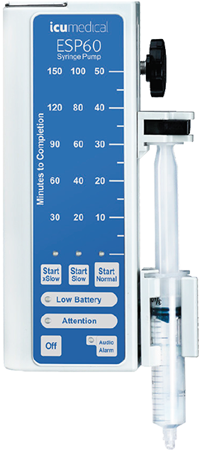 ESP-60, ICU Medical ESP-60, Syringe pump