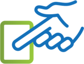 Icon representing single, dual or programmable pumps representing the ability to offer precise fluid and medication delivery.